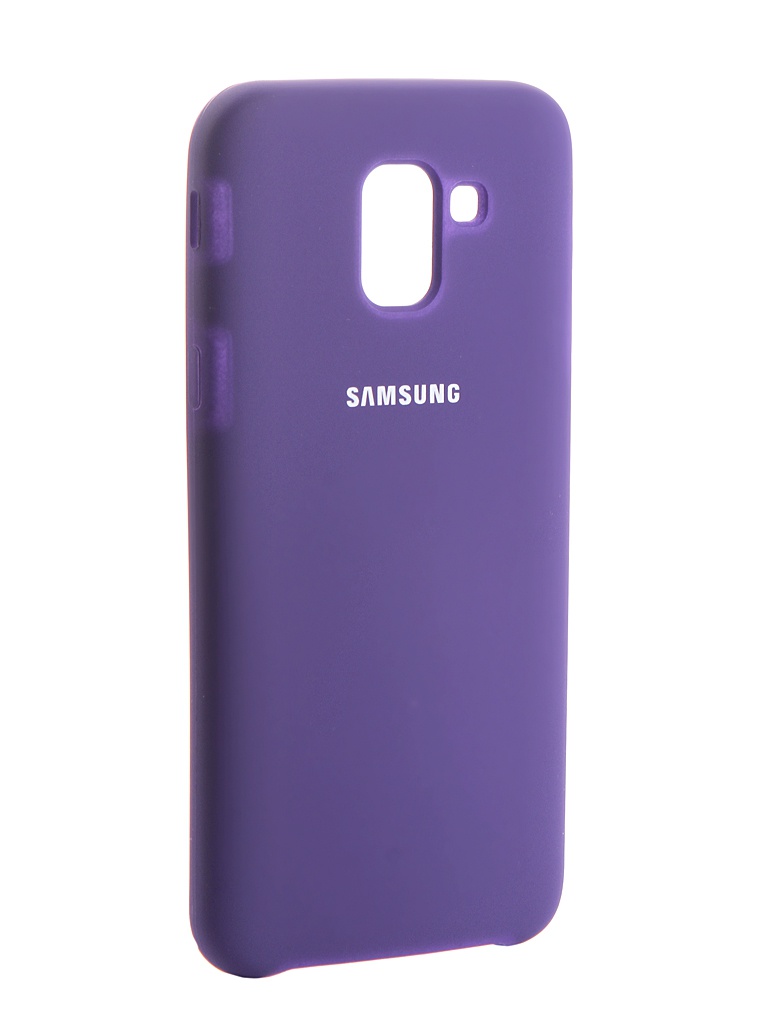 фото Чехол innovation для samsung galaxy j6 2018 silicone purple 13572