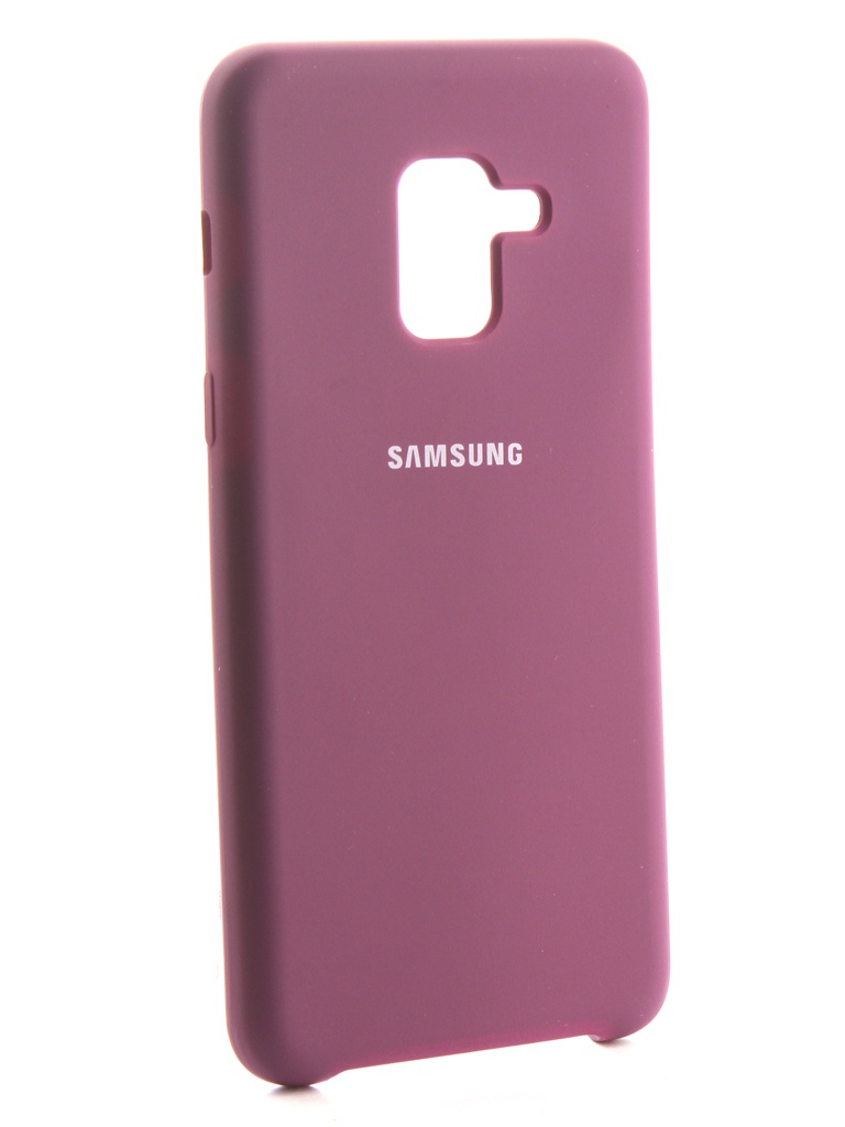 фото Аксессуар Чехол Innovation для Samsung Galaxy A8 2018 Silicone Purple 13568