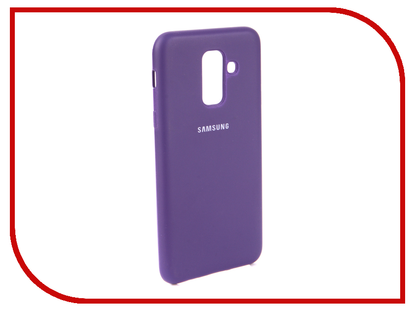 фото Аксессуар Чехол Innovation для Samsung Galaxy A6 Plus 2018 Silicone Purple 13567