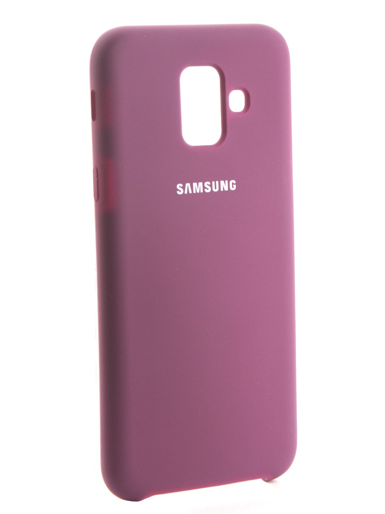 фото Аксессуар Чехол Innovation для Samsung Galaxy A6 2018 Silicone Purple 13566