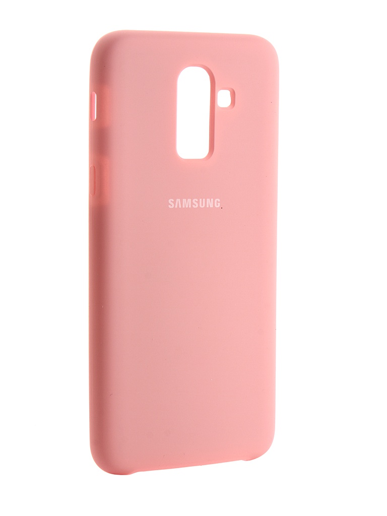 фото Аксессуар Чехол Innovation для Samsung Galaxy J8 2018 Silicone Pink 13489