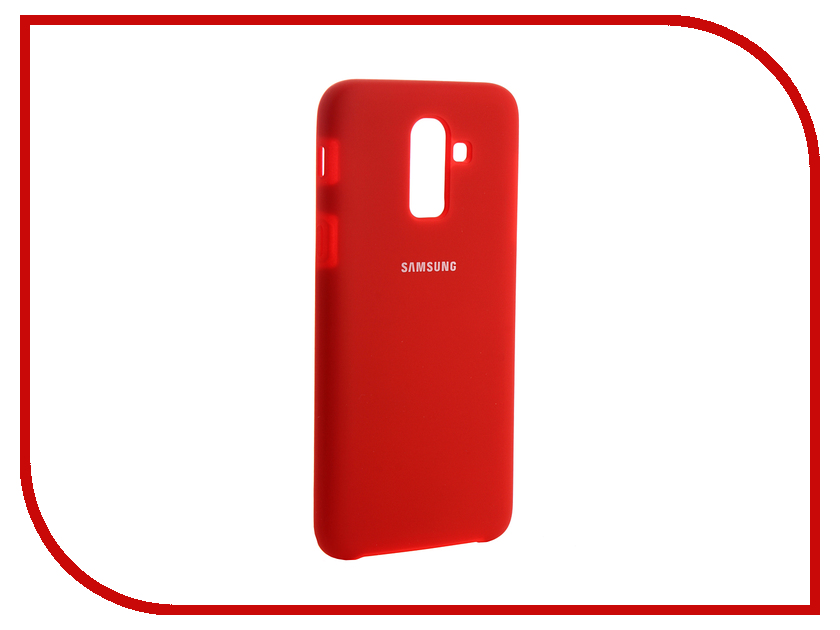 

Аксессуар Чехол для Samsung Galaxy J8 2018 Innovation Silicone Red 13488, 13488