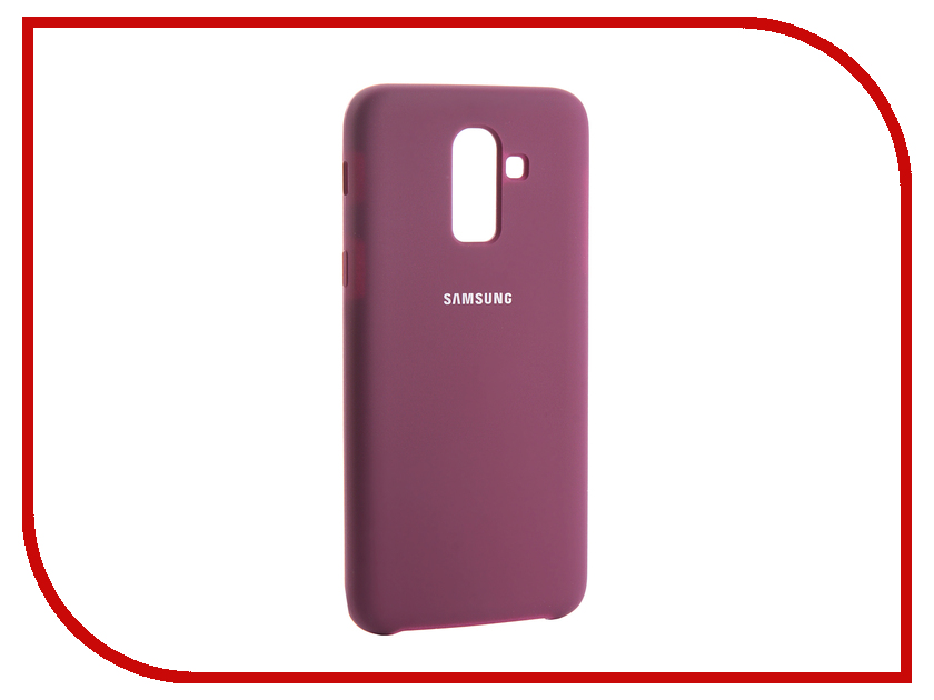 фото Аксессуар Чехол Innovation для Samsung Galaxy J8 2018 Silicone Purple 13487