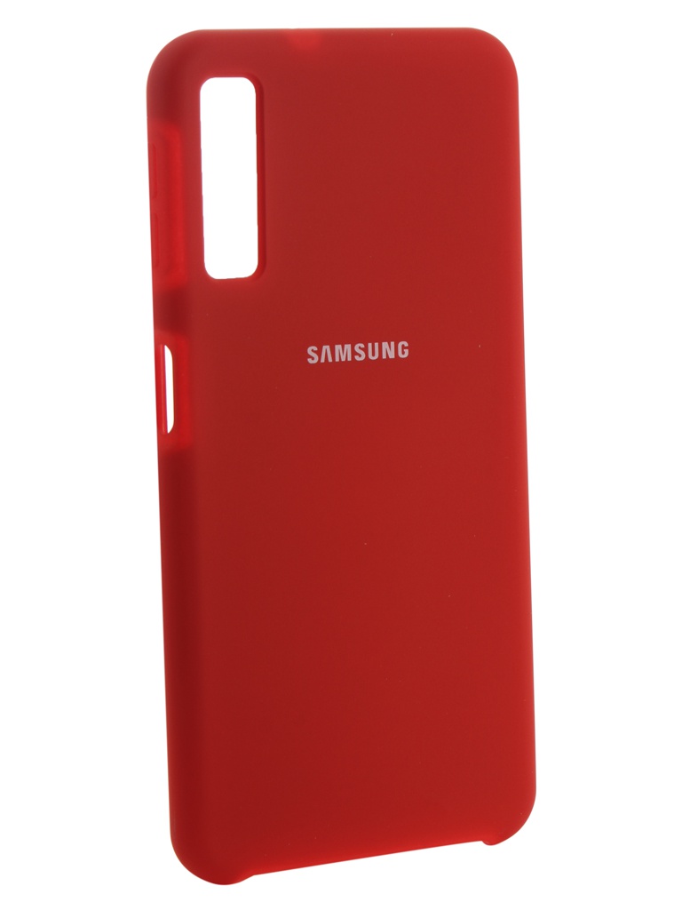 

Аксессуар Чехол Innovation для Samsung Galaxy A7 2018 Silicone Red 13478, 13478
