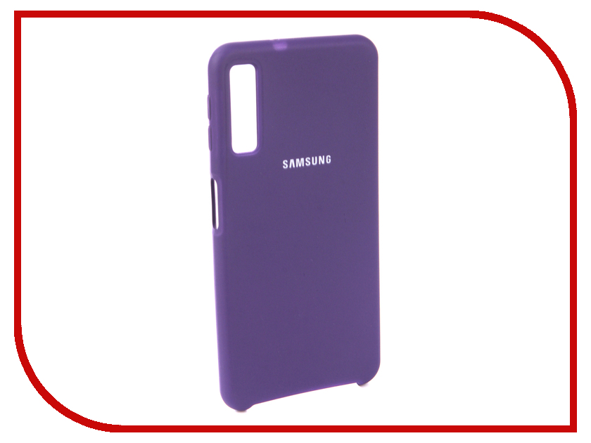 

Аксессуар Чехол для Samsung Galaxy A7 2018 Innovation Silicone Purple 13476, 13476