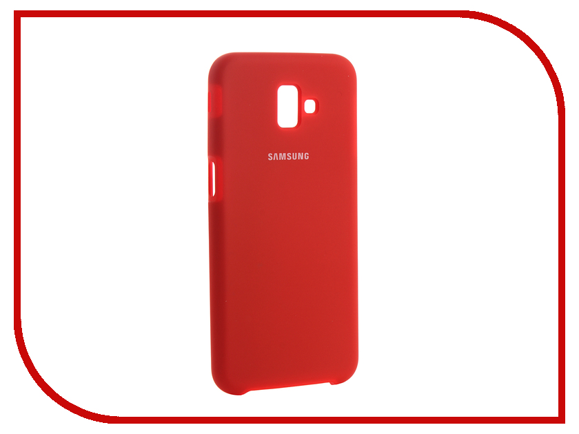 

Аксессуар Чехол Innovation для Samsung Galaxy J6 Plus 2018 Silicone Red 13473, 13473