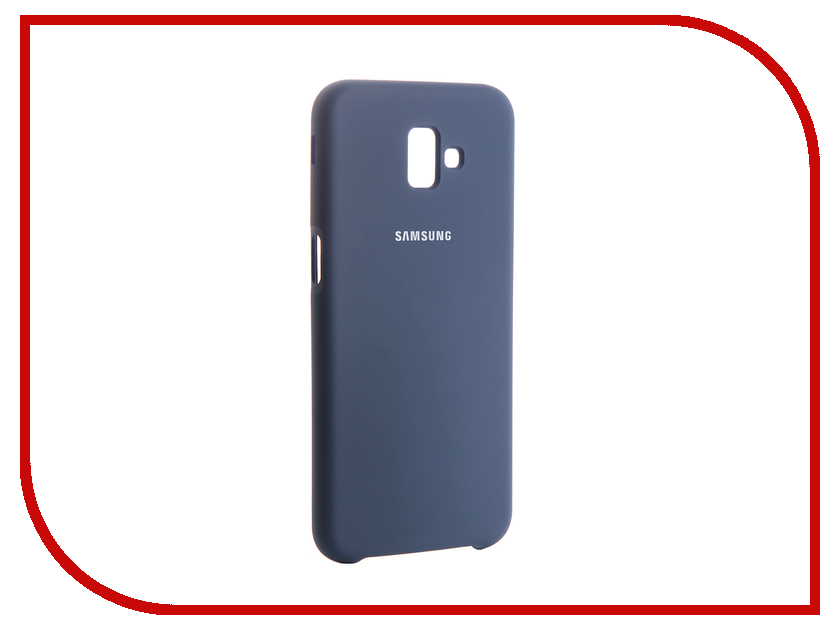 фото Аксессуар Чехол Innovation для Samsung Galaxy J6 Plus 2018 Silicone Blue 13471