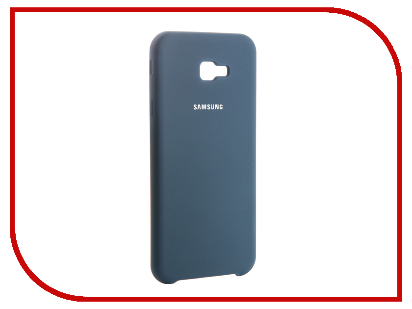 фото Аксессуар Чехол Innovation для Samsung Galaxy J4 Plus 2018 Silicone Blue 13466