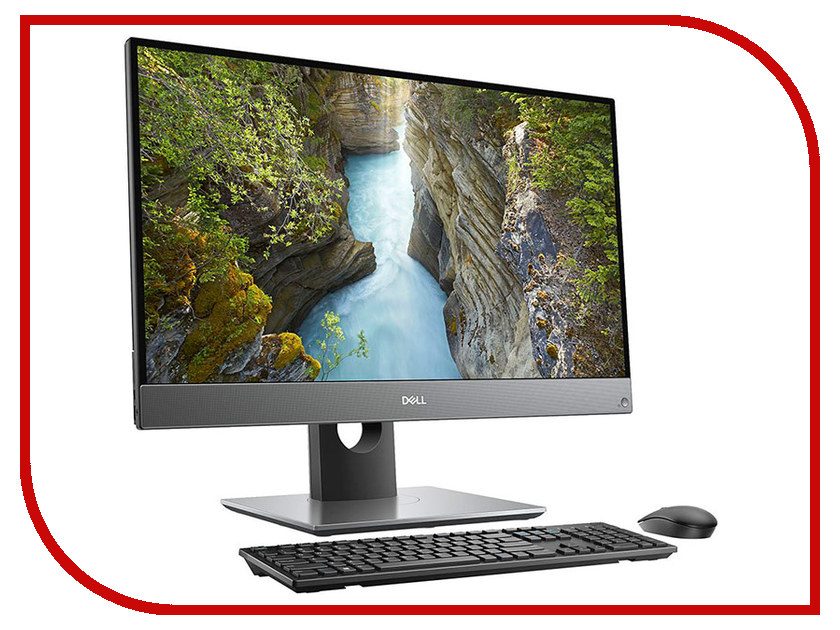 фото Моноблок Dell Optiplex 7760 7760-6245 (Intel Core i7-8700 3.2 GHz/8192Mb/1Tb + SSD 256Gb/GeForce GTX 1050 4096Mb/Wi-Fi/Bluetooth/Cam/27.0/1920x1080/Windows 10 Professional)