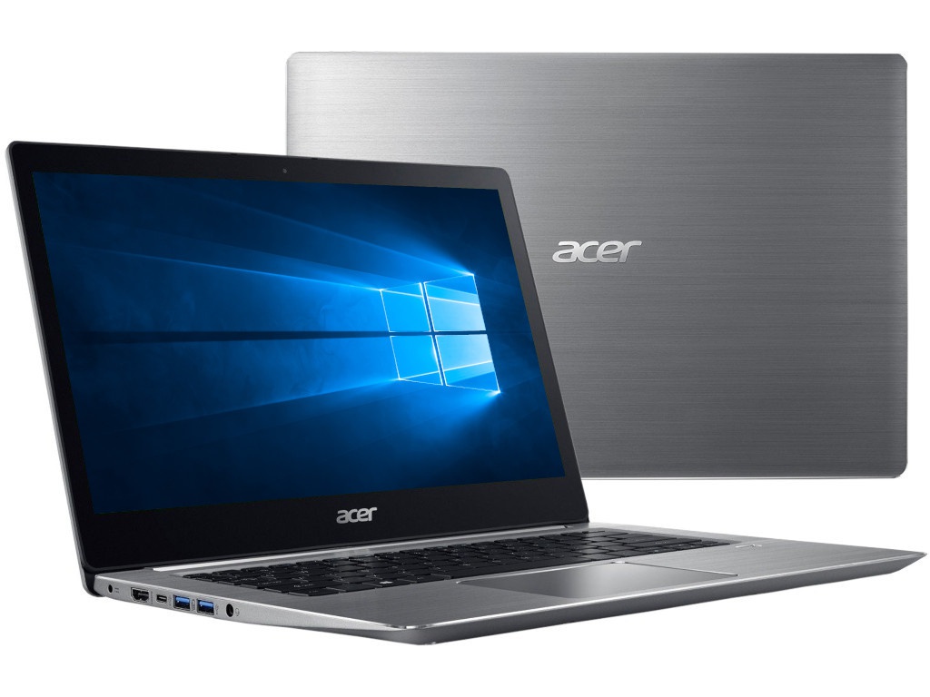 

Ноутбук Acer Swift 3 SF314-52-502T Silver NX.GNUER.002 (Intel Core i5-7200U 2.5 GHz/8192Mb/256Gb SSD/No ODD/Intel HD Graphics/Wi-Fi/Bluetooth/Cam/14.0/1920x1080/Windows 10 64-bit), NX.GNUER.002