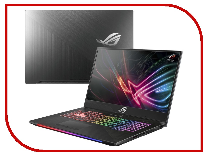 

Ноутбук ASUS ROG GL704GM-EV053 90NR00N1-M01080 (Intel Core i7-8750H 2.2 GHz/16384Mb/1000Gb/nVidia GeForce GTX 1060 6144Mb/Wi-Fi/Bluetooth/Cam/17.3/1920x1080/DOS), GL704GM-EV053