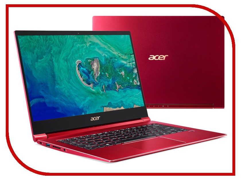 

Ноутбук Acer Swift 3 SF314-55G-778M Red NX.H5UER.002 (Intel Core i7-8565U 1.8 GHz/8192Mb/512Gb SSD/No ODD/nVidia GeForce MX150 2048Mb/Wi-Fi/Bluetooth/Cam/14.0/1920x1080/Linux), NX.H5UER.002