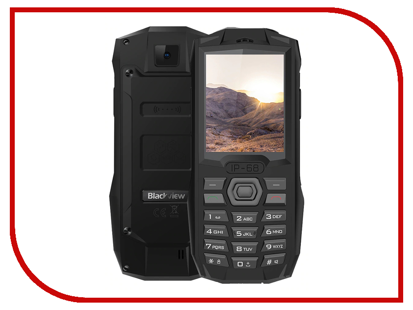 

Сотовый телефон Blackview BV1000 Black, BV1000