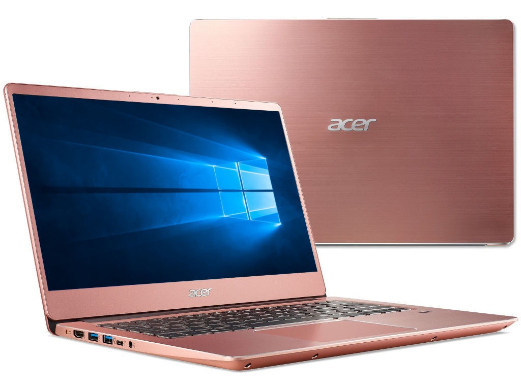 

Ноутбук Acer Swift SF314-56-798S Pink NX.H4GER.006 (Intel Core i7-8565U 1.8 GHz/8192Mb/256Gb SSD/Intel HD Graphics/Wi-Fi/Bluetooth/Cam/14.0/1920x1080/Windows 10 Home 64-bit), Swift SF314-56-798S