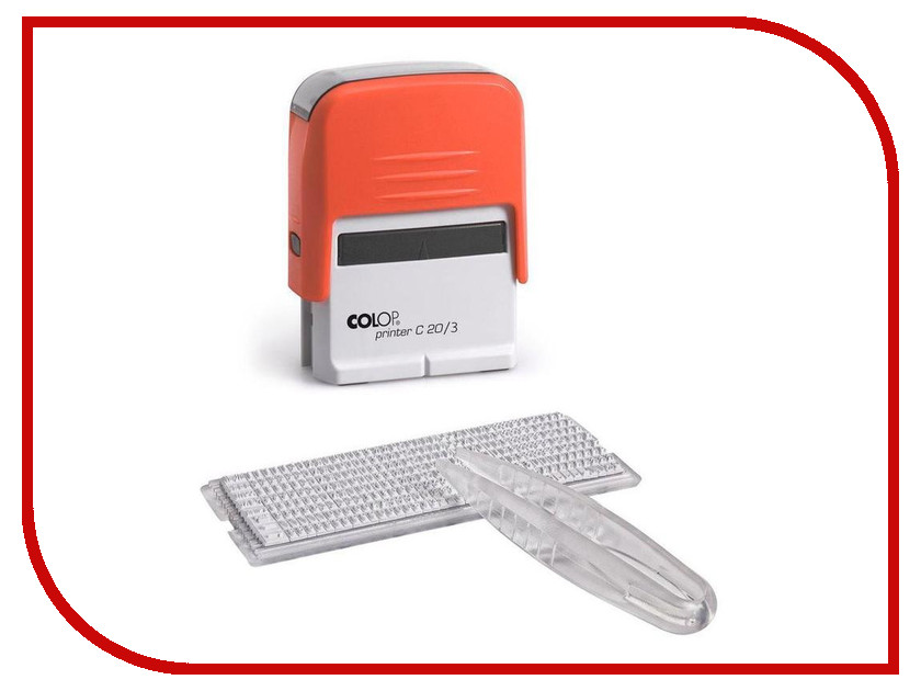 

Штамп самонаборный Colop Printer C20/3 Set 14x38mm, C20/3 Set