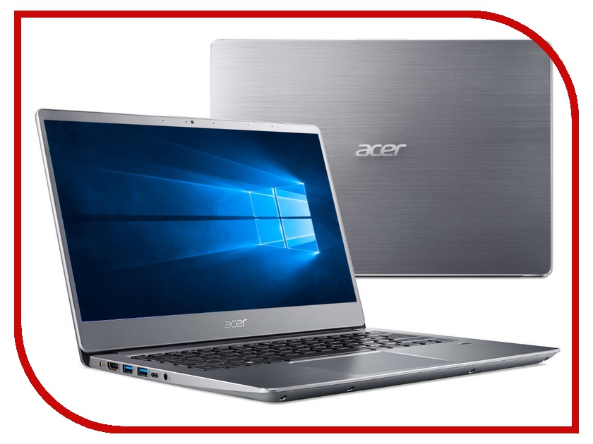 

Ноутбук Acer Swift SF314-56G-57HK Silver NX.H4LER.004 (Intel Core i5-8265U 1.6 GHz/8192Mb/256Gb SSD/nVidia GeForce MX150 2048Mb/Wi-Fi/Bluetooth/Cam/14.0/1920x1080/Windows 10 Home 64-bit), Swift SF314-56G-57HK