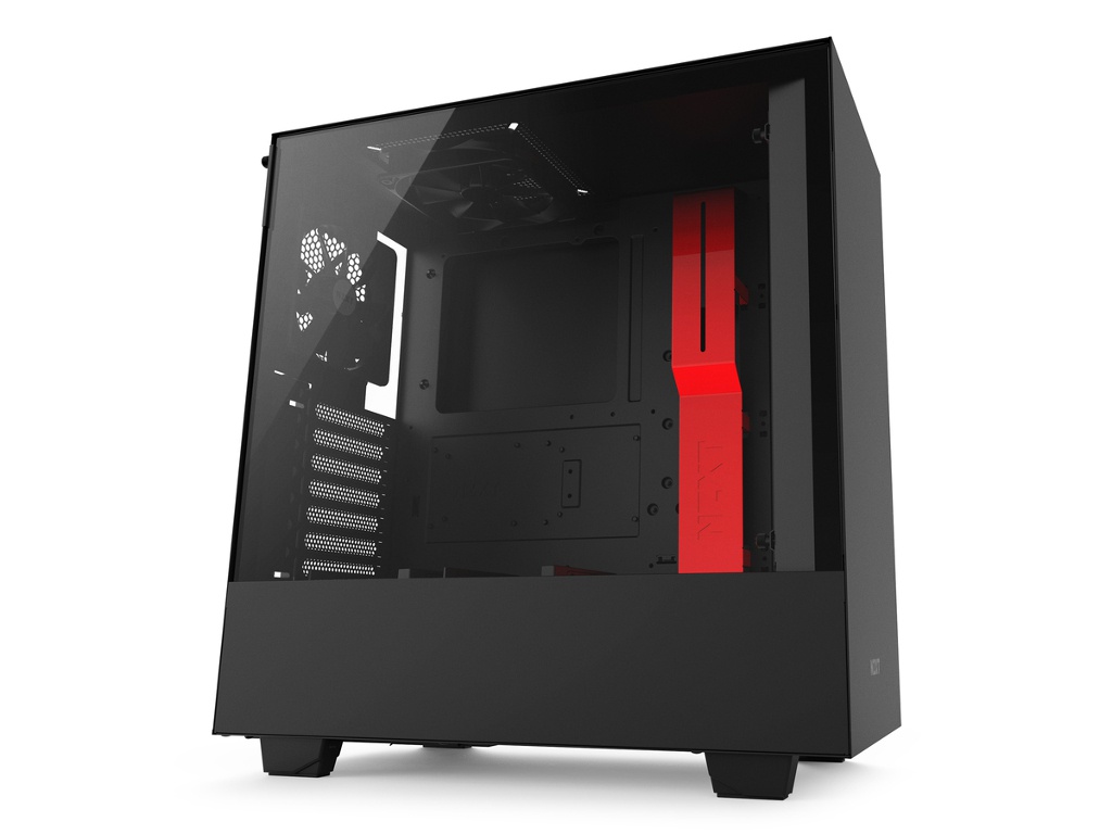 

Корпус NZXT H500 CA-H500B-BR Black-Red, CA-H500B-BR