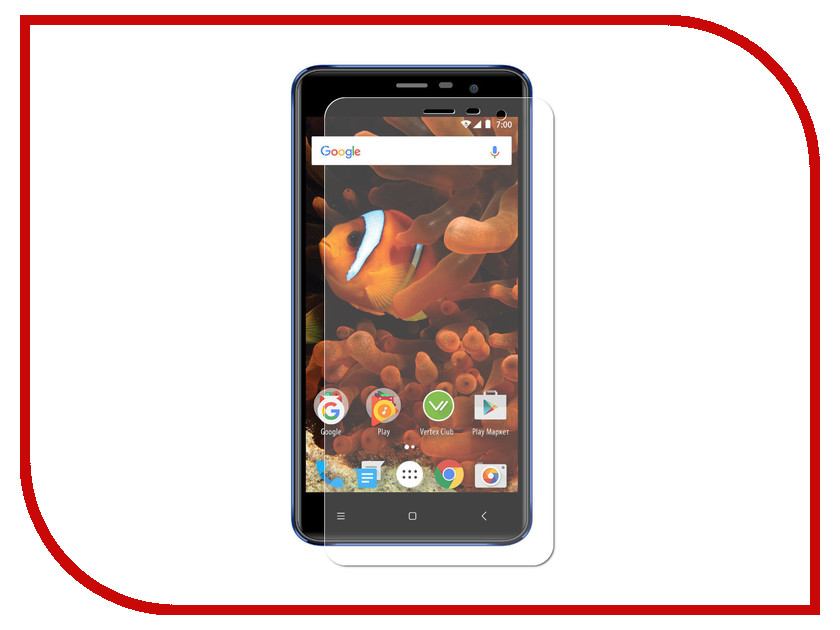 

Аксессуар Защитная пленка LuxCase для Vertex Impress Reef антибликовая 55573, 55573