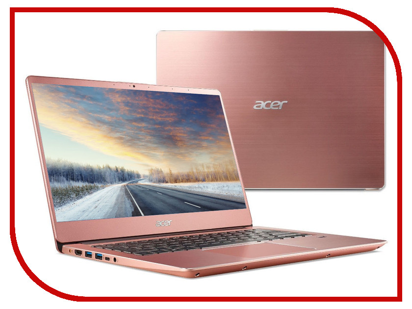 

Ноутбук Acer Swift SF314-56G-55QC Pink NX.H4ZER.001 (Intel Core i5-8265U 1.6 GHz/8192Mb/256Gb SSD/nVidia GeForce MX150 2048Mb/Wi-Fi/Bluetooth/Cam/14.0/1920x1080/Linux), Swift SF314-56G-55QC