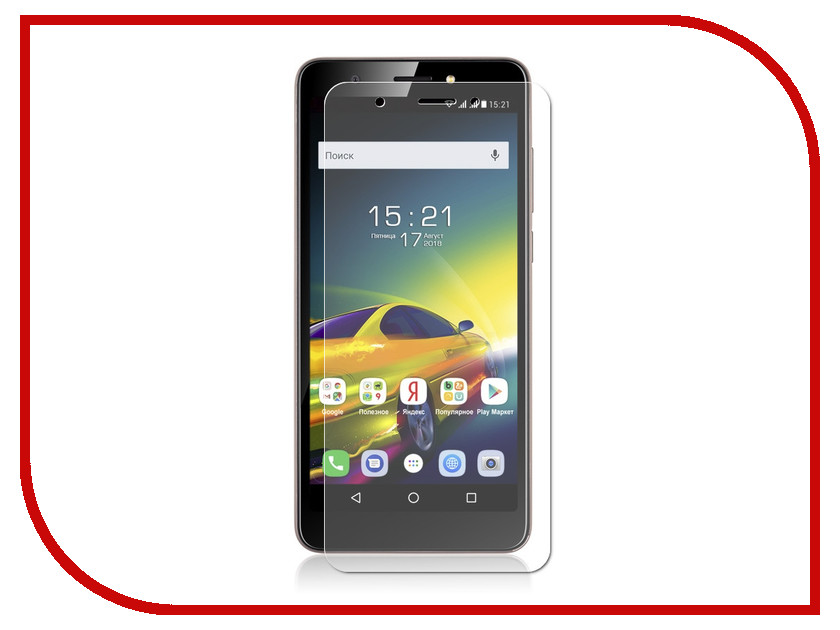 

Аксессуар Защитная пленка для Fly Power Plus 3 LuxCase суперпрозрачная 56156, 56156