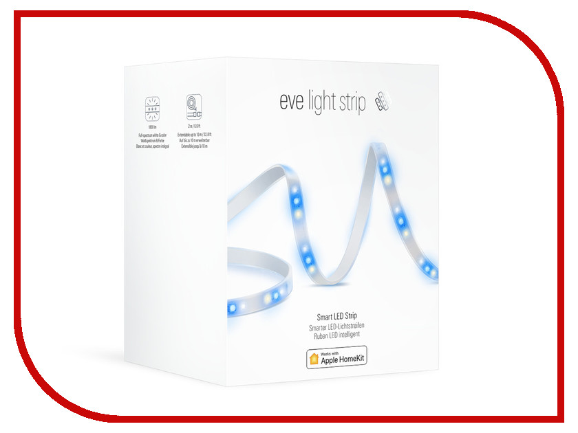 

Светодиодная лента Elgato Eve Light Strip 2m 10EAS8301, Light Strip