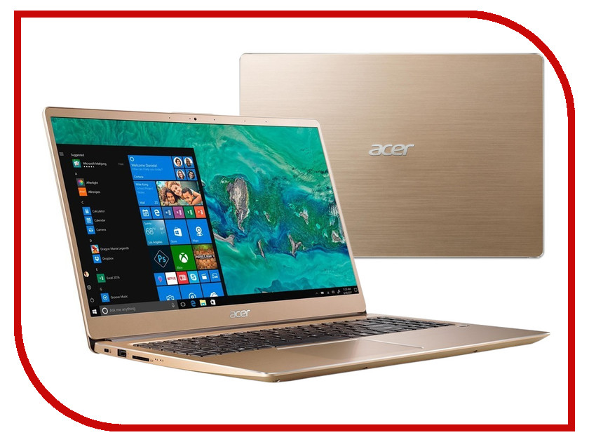 

Ноутбук Acer Swift 3 SF315-52G-52B4 Gold NX.GZCER.002 (Intel Core i5-8250U 1.6 GHz/8192Mb/256Gb SSD/nVidia GeForce MX150 2048Mb/Wi-Fi/Bluetooth/Cam/15.6/1920x1080/Windows 10 Home 64-bit), SF315-52G-52B4