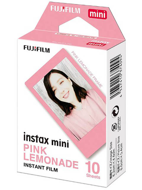 фото Fujifilm colorfilm instax mini pink lemonade 10/1pk 8.6x5.4cm 16581836