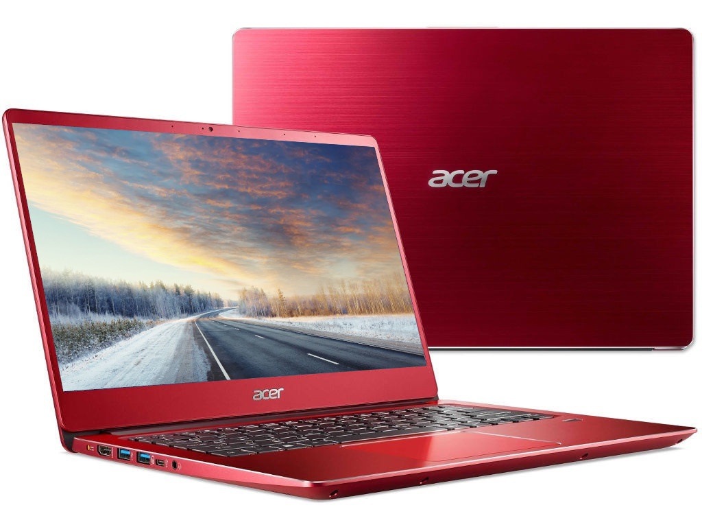 

Ноутбук Acer Swift 3 SF314-56-5340 Red NX.H4JER.002 (Intel Core i5-8265U 1.6 GHz/8192Mb/256Gb SSD/No ODD/Intel HD Graphics/Wi-Fi/Bluetooth/Cam/14.0/1920x1080/Linux), NX.H4JER.002