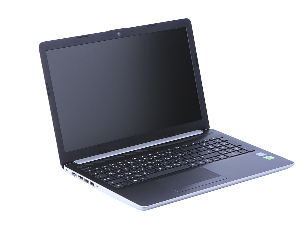 

Ноутбук HP HP15-da1021ur Silver 5SV63EA (Intel Core i5 8265U 1.6 GHz/8192Mb/1Tb + 128Gb SSD/No ODD/GeForce MX130 4096Mb/Wi-Fi/Bluetooth/Cam/15.6/1920x1080/Windows 10), HP15-da1021ur