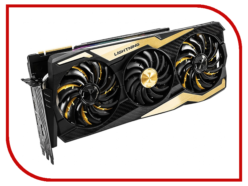 фото Видеокарта MSI GeForce RTX 2080 Ti 1770Mhz PCI-E 3.0 11264Mb 14000Mhz 352 bit USB-C HDMI 3xDP RTX 2080 Ti LIGHTNING Z