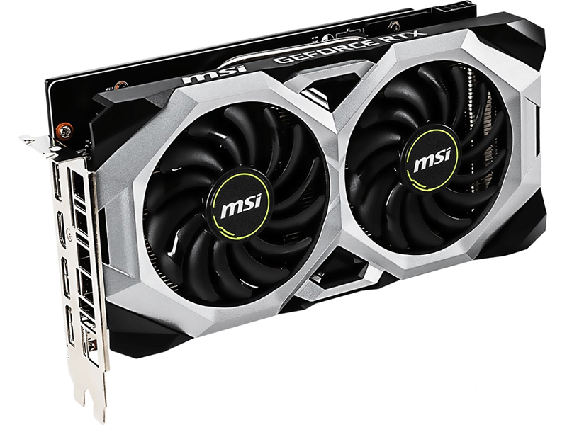 

Видеокарта MSI GeForce RTX 2060 1710Mhz PCI-E 3.0 6144Mb 14000Mhz 192 bit HDMI 3xDP RTX 2060 VENTUS 6G OC, RTX 2060 VENTUS 6G OC