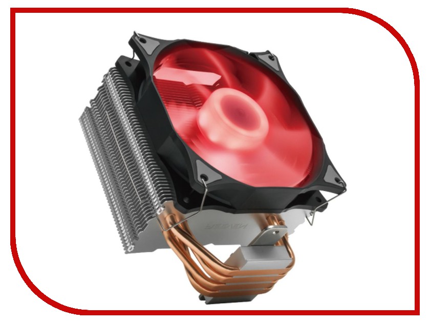 

Кулер Reeven E12 RED Led RC-1208LR, E12