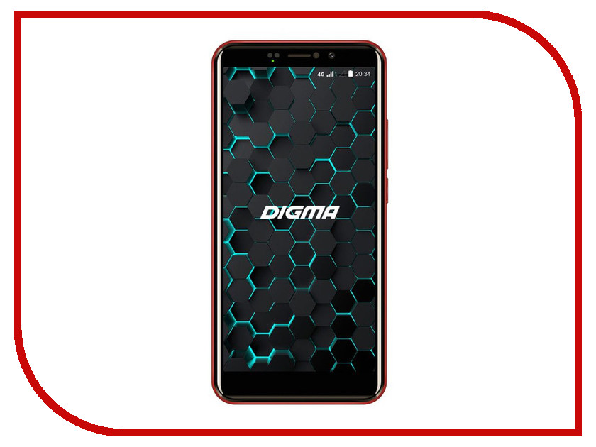 

Сотовый телефон Digma Linx Pay Red, Linx Pay