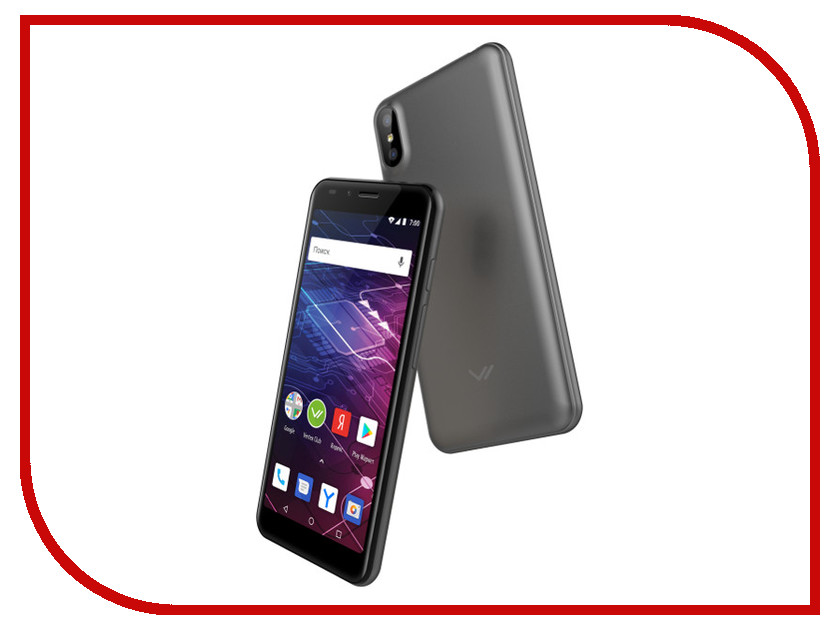

Сотовый телефон VERTEX Impress Click NFC Graphite, Impress Click NFC