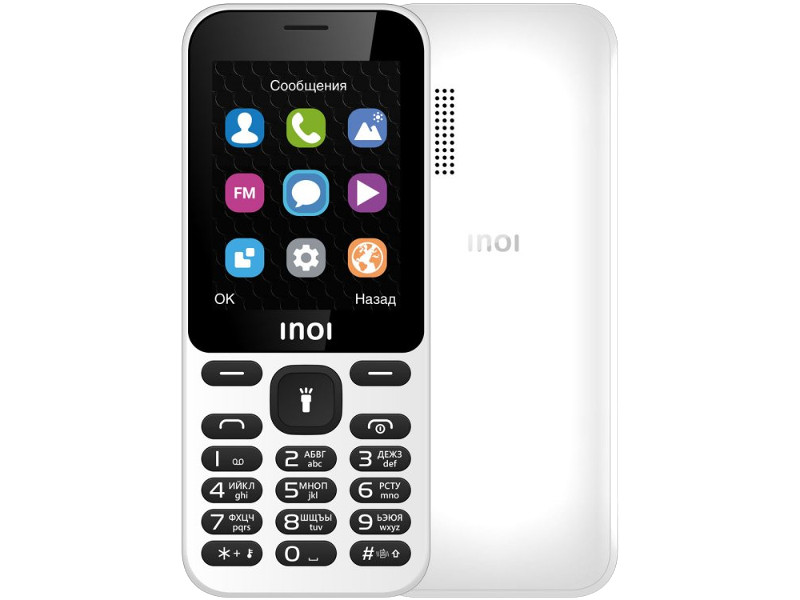 

Сотовый телефон INOI 239 White, 239