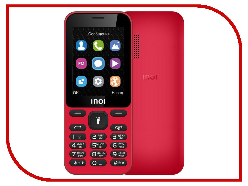 

Сотовый телефон INOI 239 Red, 239