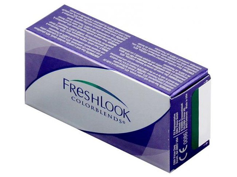 фото Контактные линзы Alcon FreshLook ColorBlends 2 (2 линзы / 8.6 / 0) Brilliant Blue