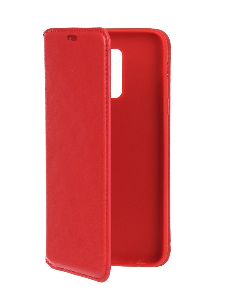 фото Аксессуар Чехол Gurdini для Samsung Galaxy A6 Plus 2018 Premium Silicone Magnetic Red 907952