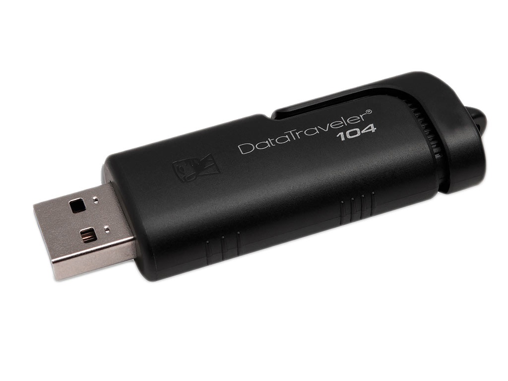 

USB Flash Drive 64GB - Kingston DataTraveler 104 DT104/64GB, DT104/64GB