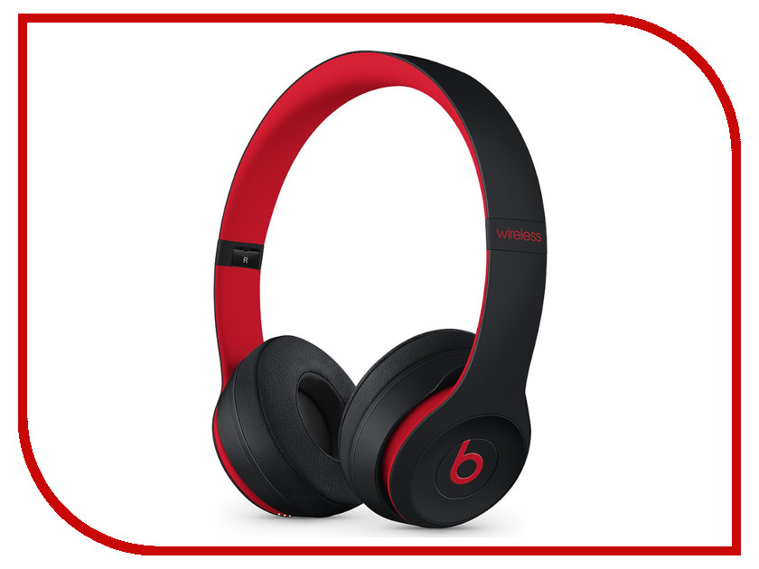 

Beats Solo3 Wireless On-Ear Headphones Decade Collection Defiant Black-Red MRQC2EE/A, Solo3 Decade Collection Defiant MRQC2EE/A