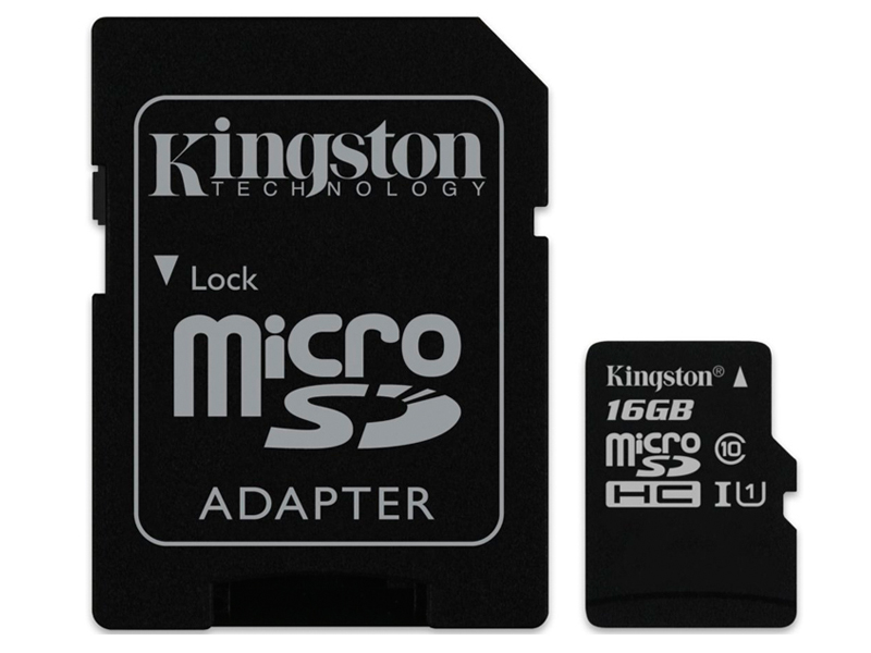 фото Карта памяти 16GB - Kingston Industrial Temperature MicroSD UHS-I SDCIT/16GBSP