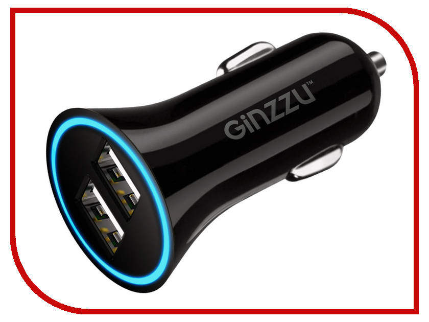 

Зарядное устройство Ginzzu 2xUSB 3.1A GA-4013UB, GA-4013UB