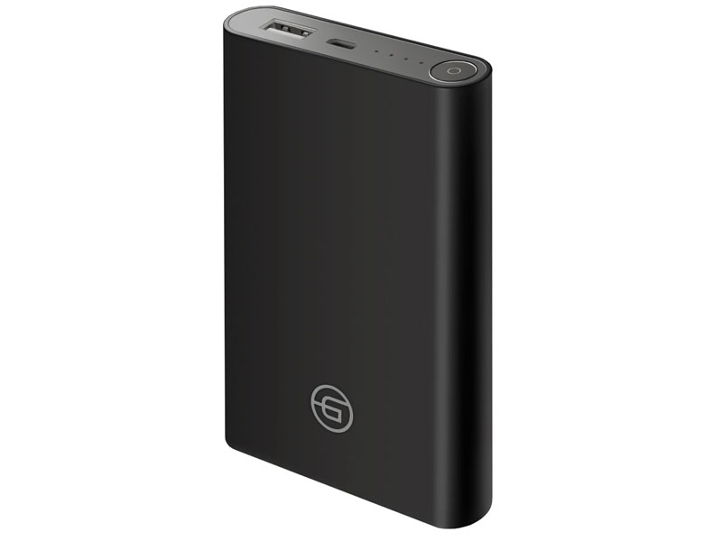 

Аккумулятор Ginzzu Power Bank 8000mAh Black GB-3908B, GB-3908B