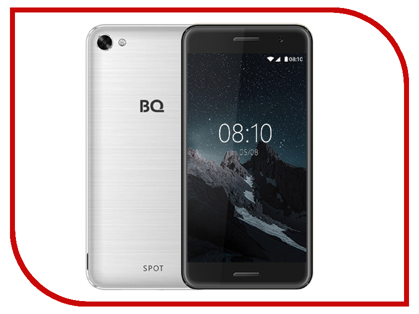 

Сотовый телефон BQ 5010G Spot Silver, BQ-5010G Spot