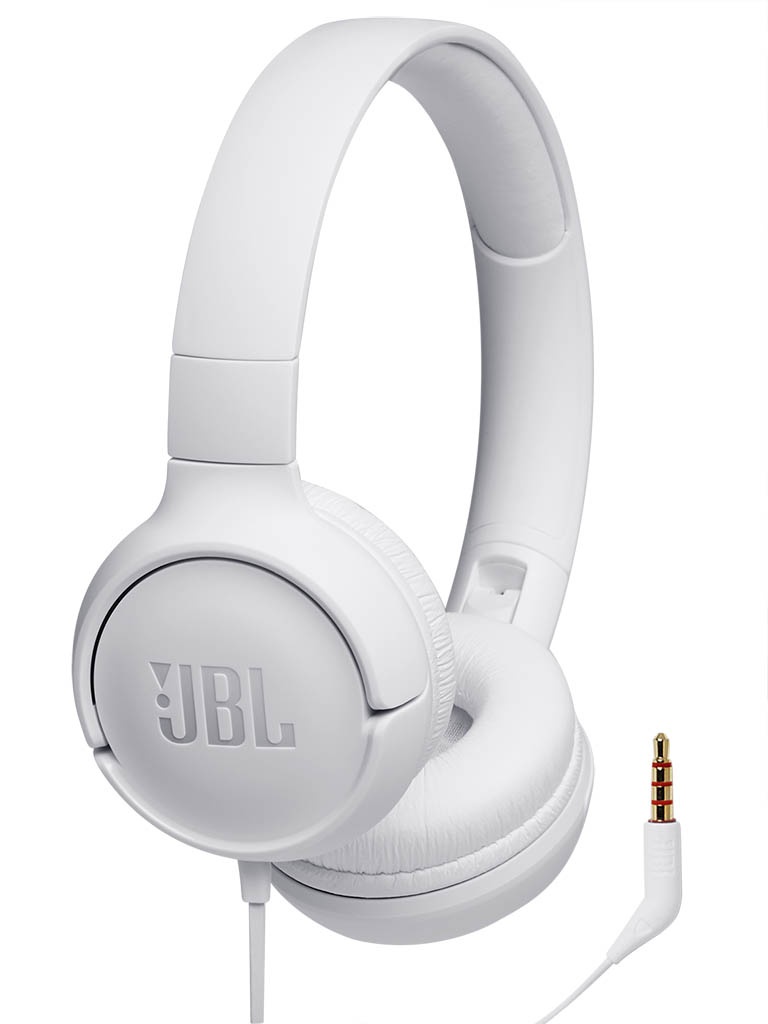 Наушники JBL Tune 500 White наушники jbl tune flex nc white jbltflexwht