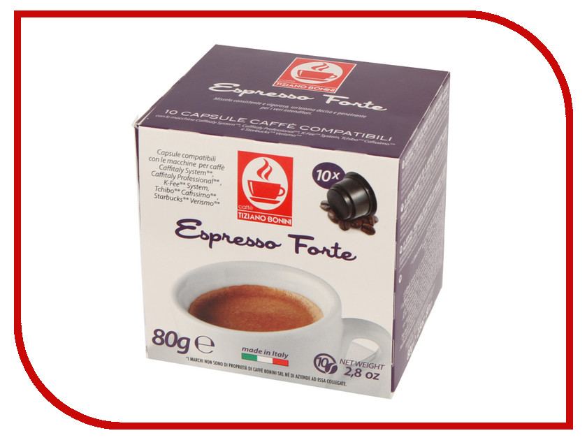 

Капсулы Caffe Tiziano Bonini Espresso Forte 10шт