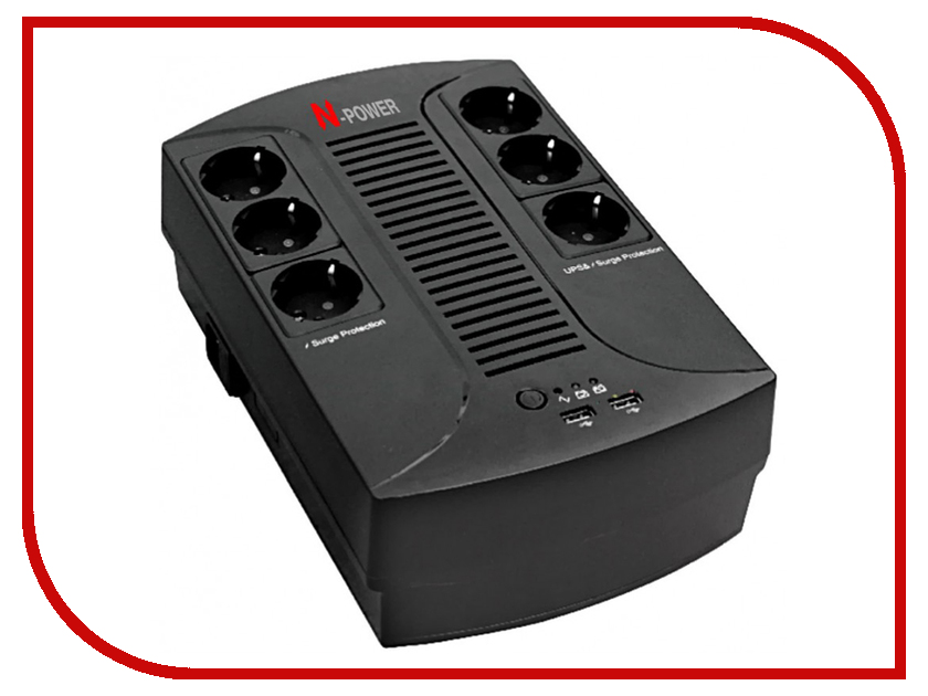 

Источник бесперебойного питания N-Power Gamma-Vision 850PLUS GMV850PLUS/03, Gamma-Vision 850PLUS
