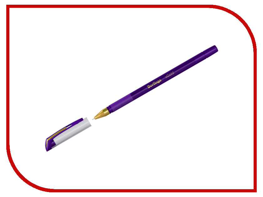 

Ручка шариковая Berlingo xGold Violet Cbp_07504 271156, Cbp_07504
