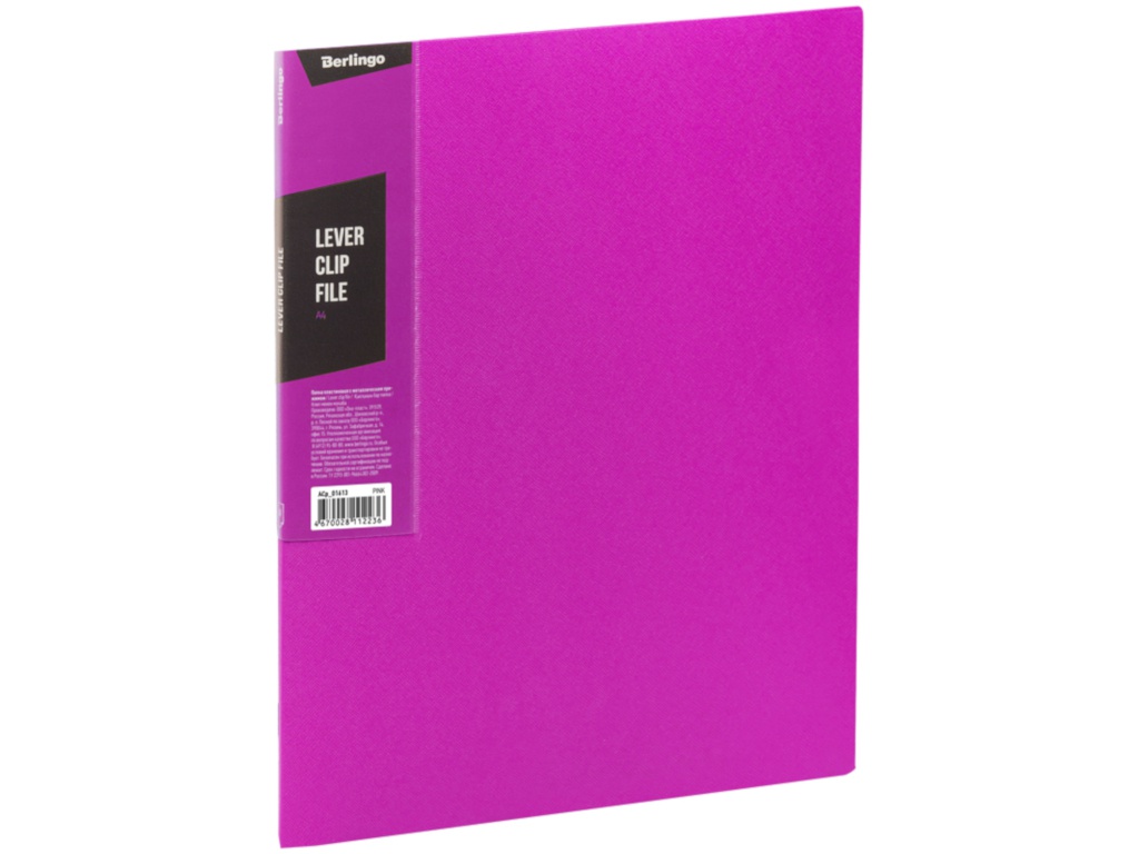 

Папка Berlingo Color Zone Pink 305x235x17mm Acp_01613, Acp_01613
