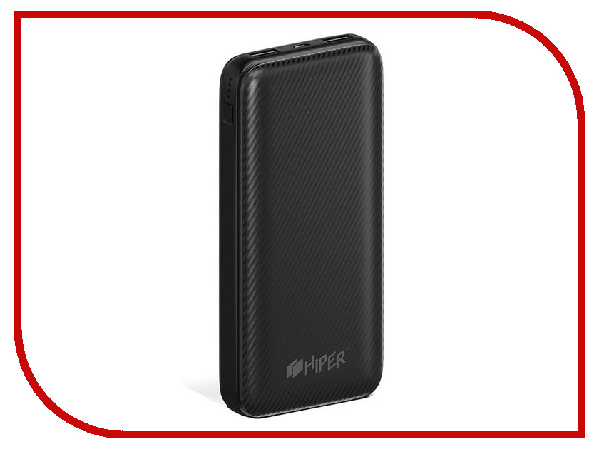 

Аккумулятор Hiper Power Bank SPX20000 20000mAh Black, SPX20000 BLACK